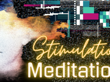 stimulation meditation womens mind dissolving into code to make a new reality