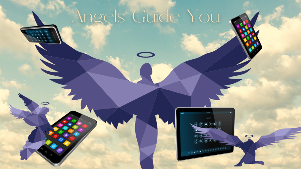 angels function for God the way apps do for us